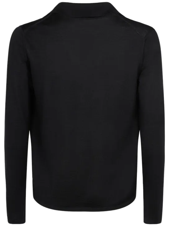 Saint Laurent   Wool polo shirt 