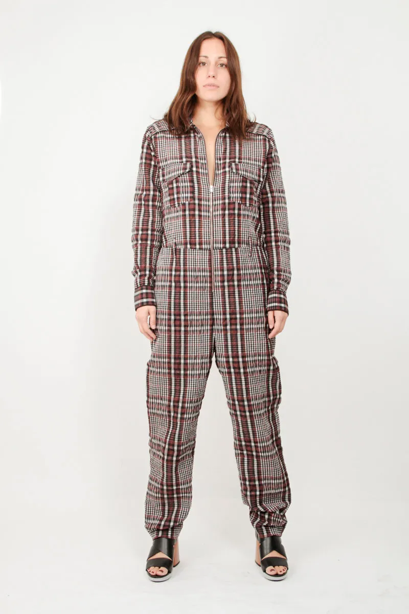 SEERSUCKER JUMPSUIT