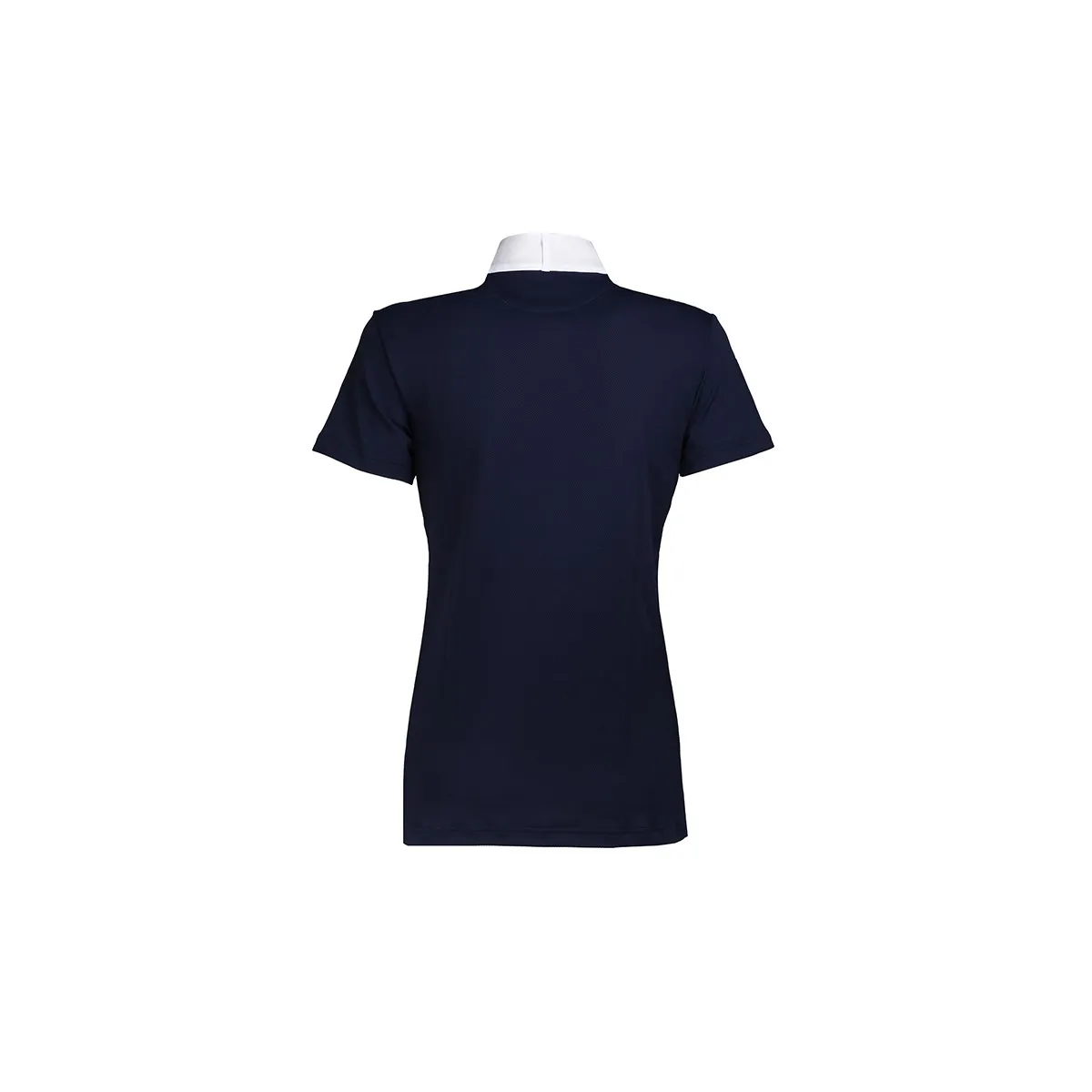 SHORT SLEEVED COMPETITION POLO WITH USA FLAG PRINT ANIMO Women Blue