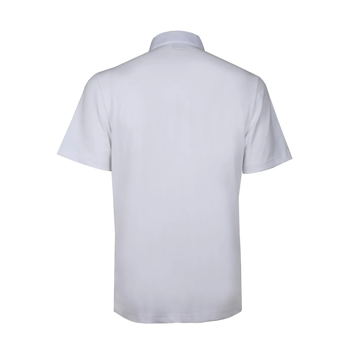 SHORT SLEEVED PIQUET COMPETITION POLO AMAX ANIMO Men White