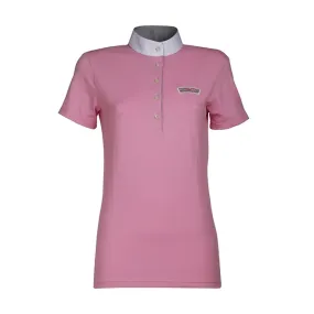 SHORT SLEEVED PIQUET COMPETITION POLO ANIMO Women Pink