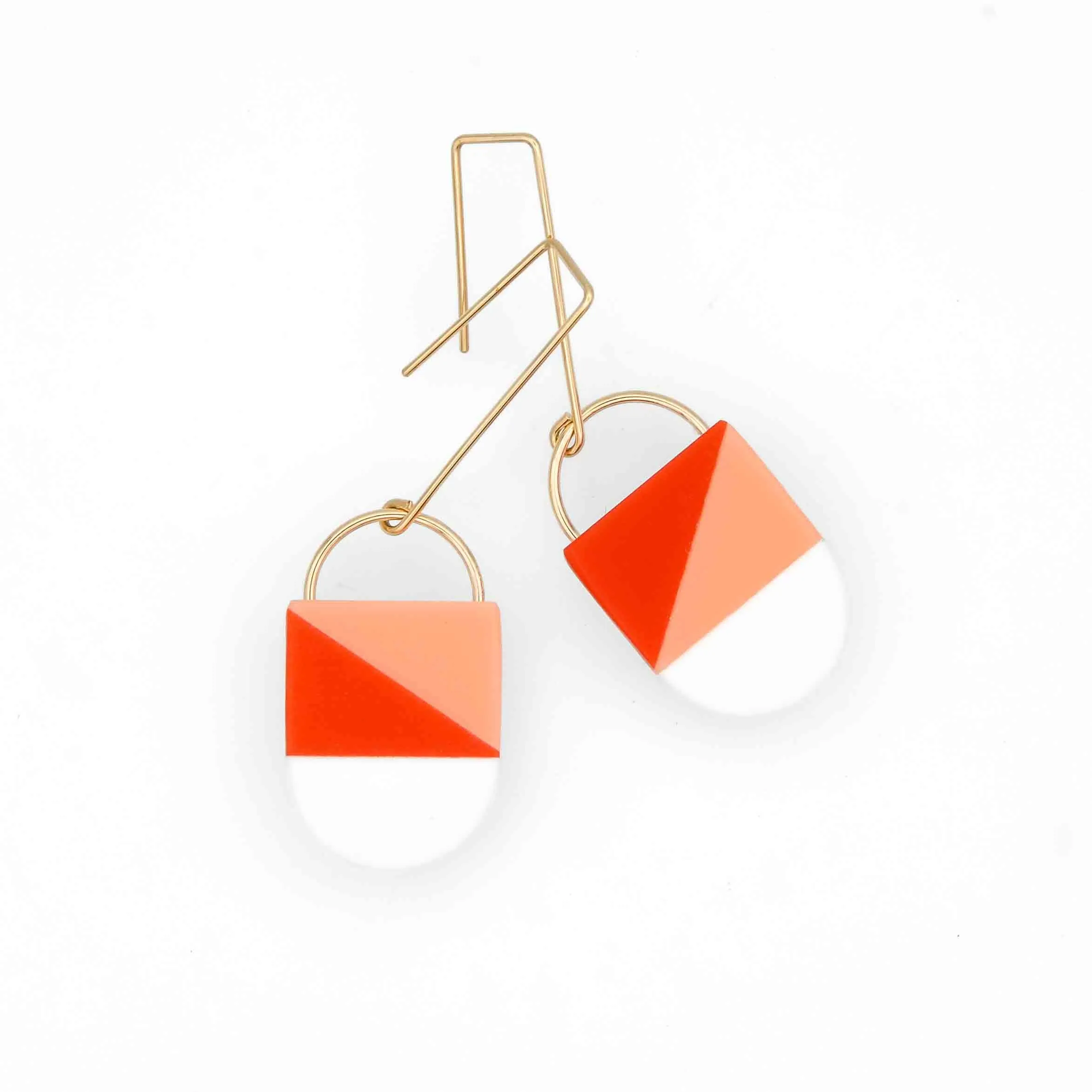 Siri Geo Triangle Earring | SALE