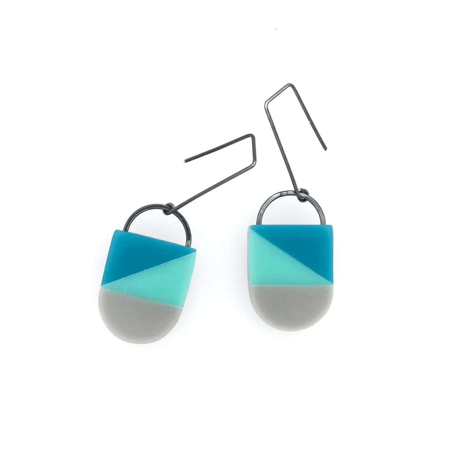 Siri Geo Triangles Earring