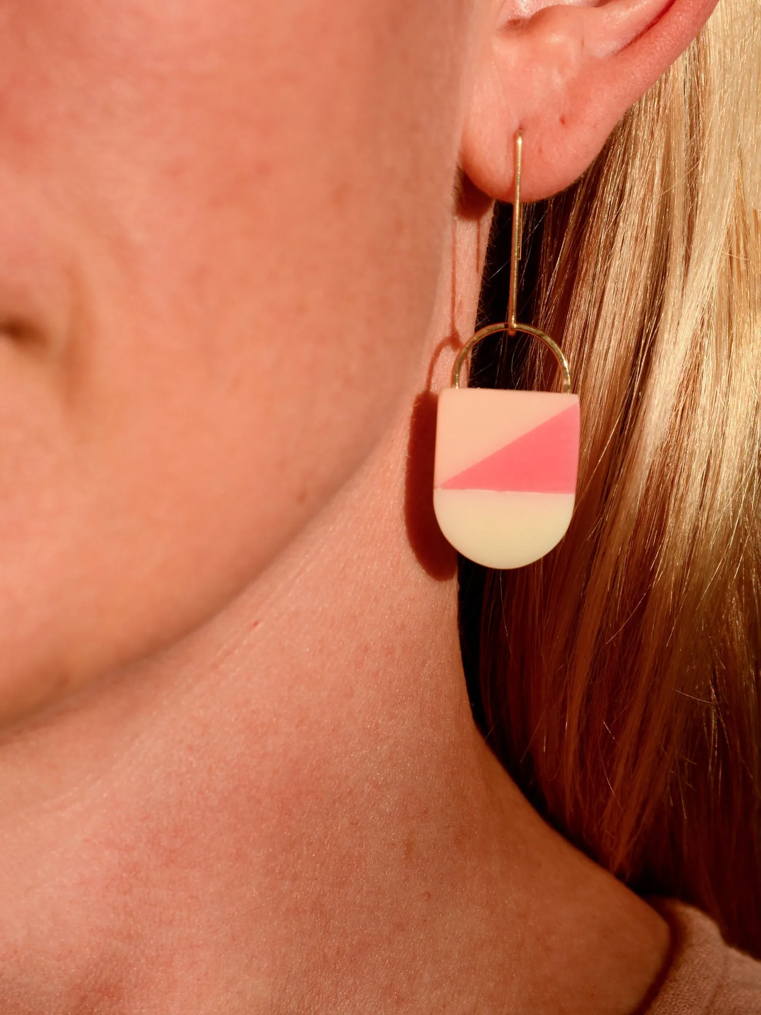 Siri Geo Triangles Earring