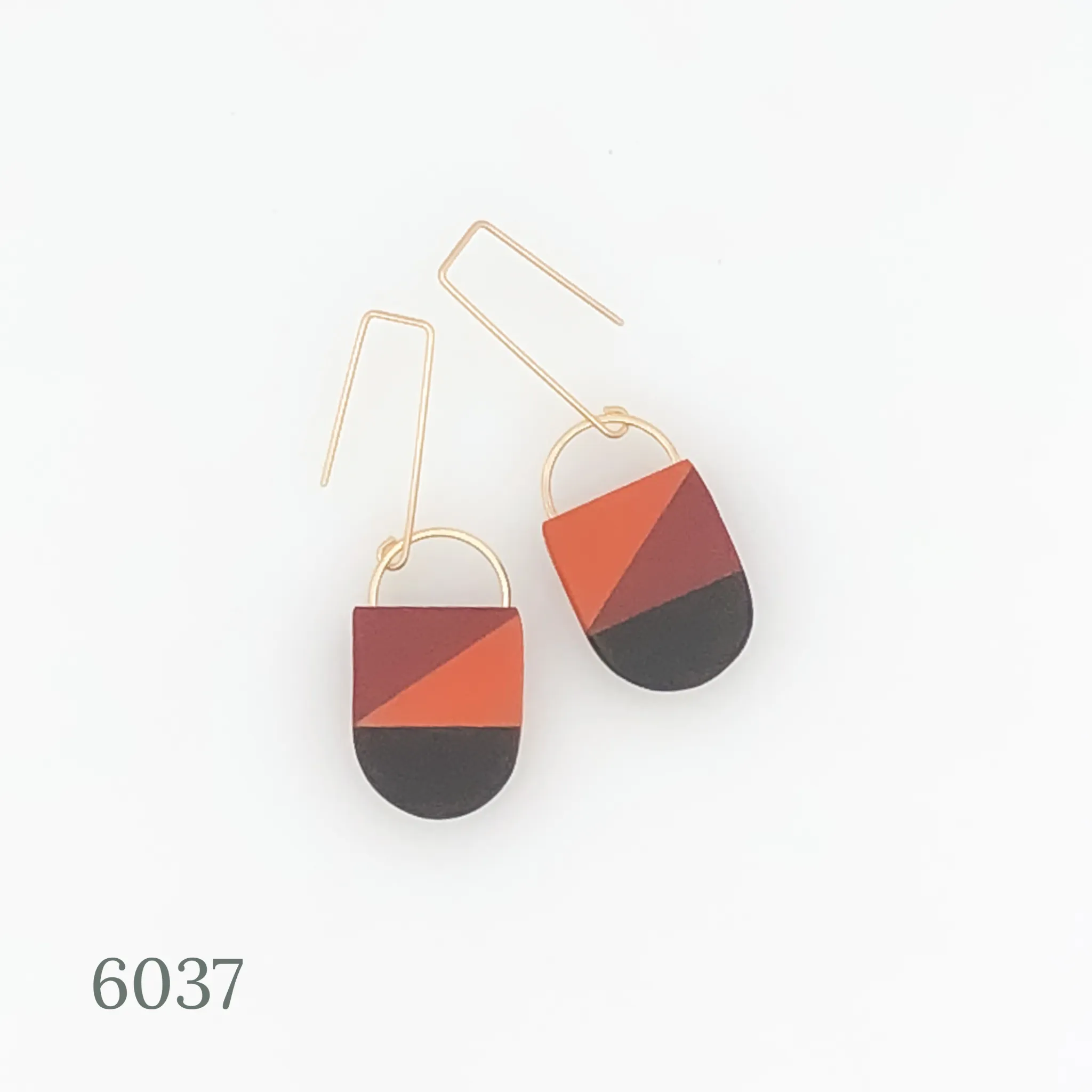 Siri Geo Triangles Earring
