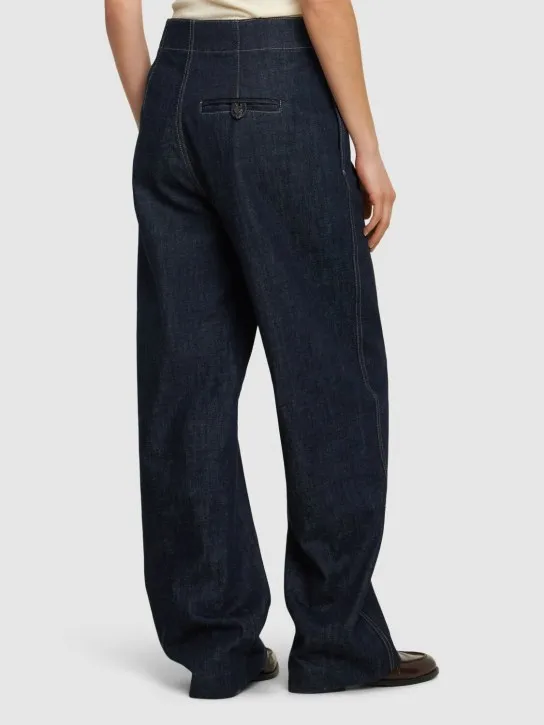 Soeur   Blair high rise denim wide jeans 