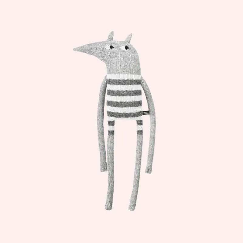 Striped Gray Wolf
