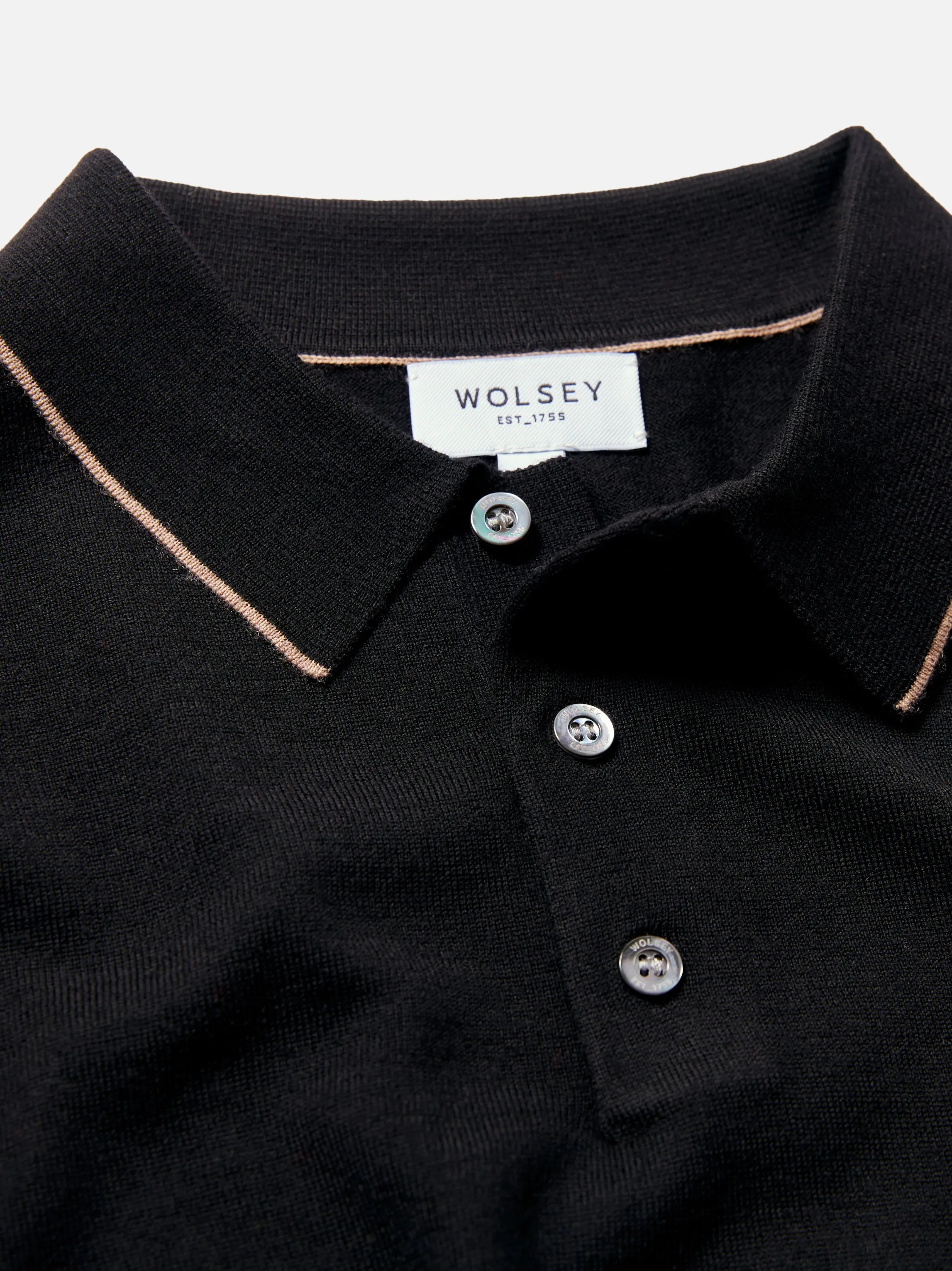 Super Fine Merino Wool Polo