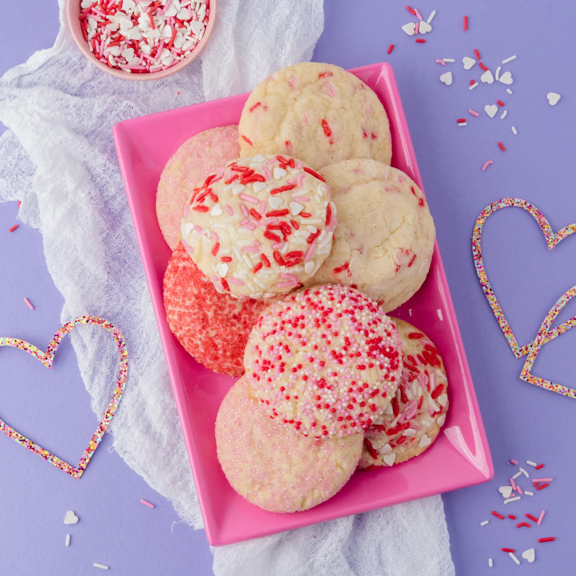 Sweetheart Sprinkles 4 Pack