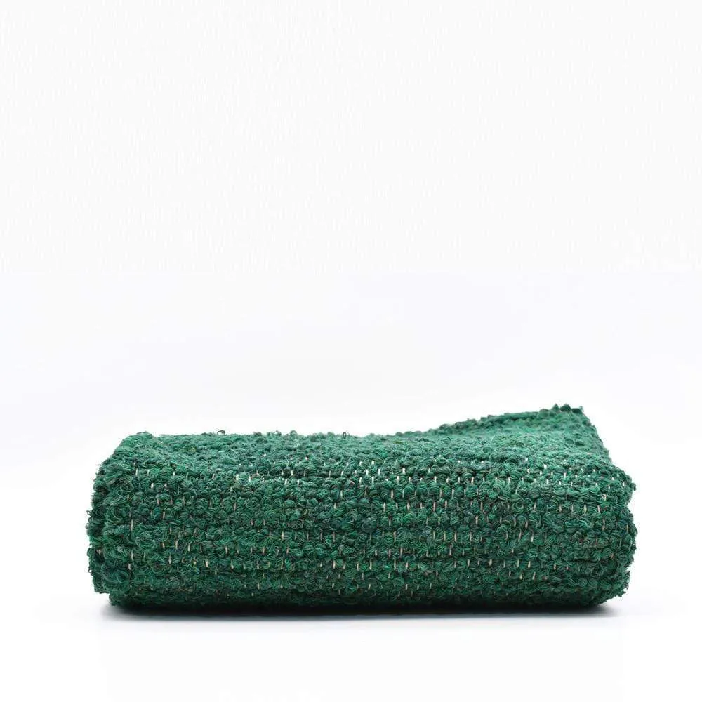 Tapis Artisanal - Vert bouteille