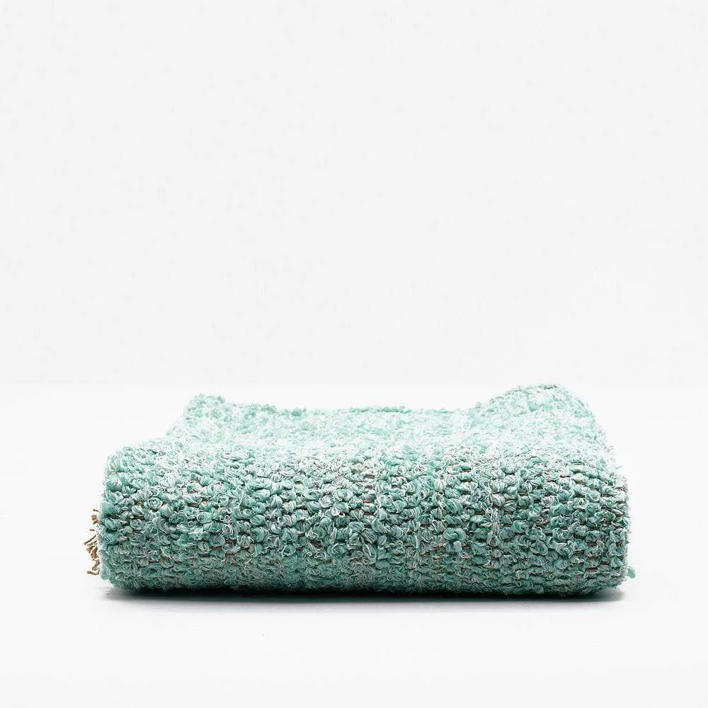 Tapis Artisanal - Vert d'eau