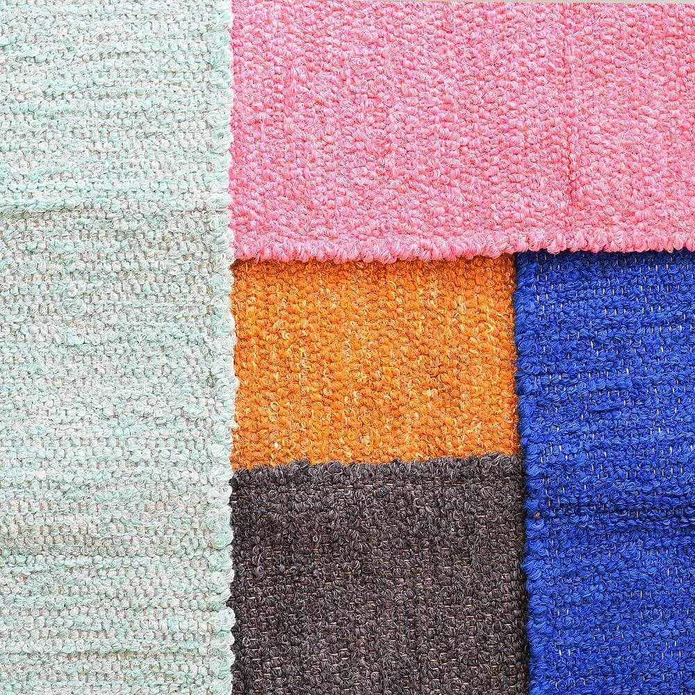 Tapis Artisanal - Vert d'eau