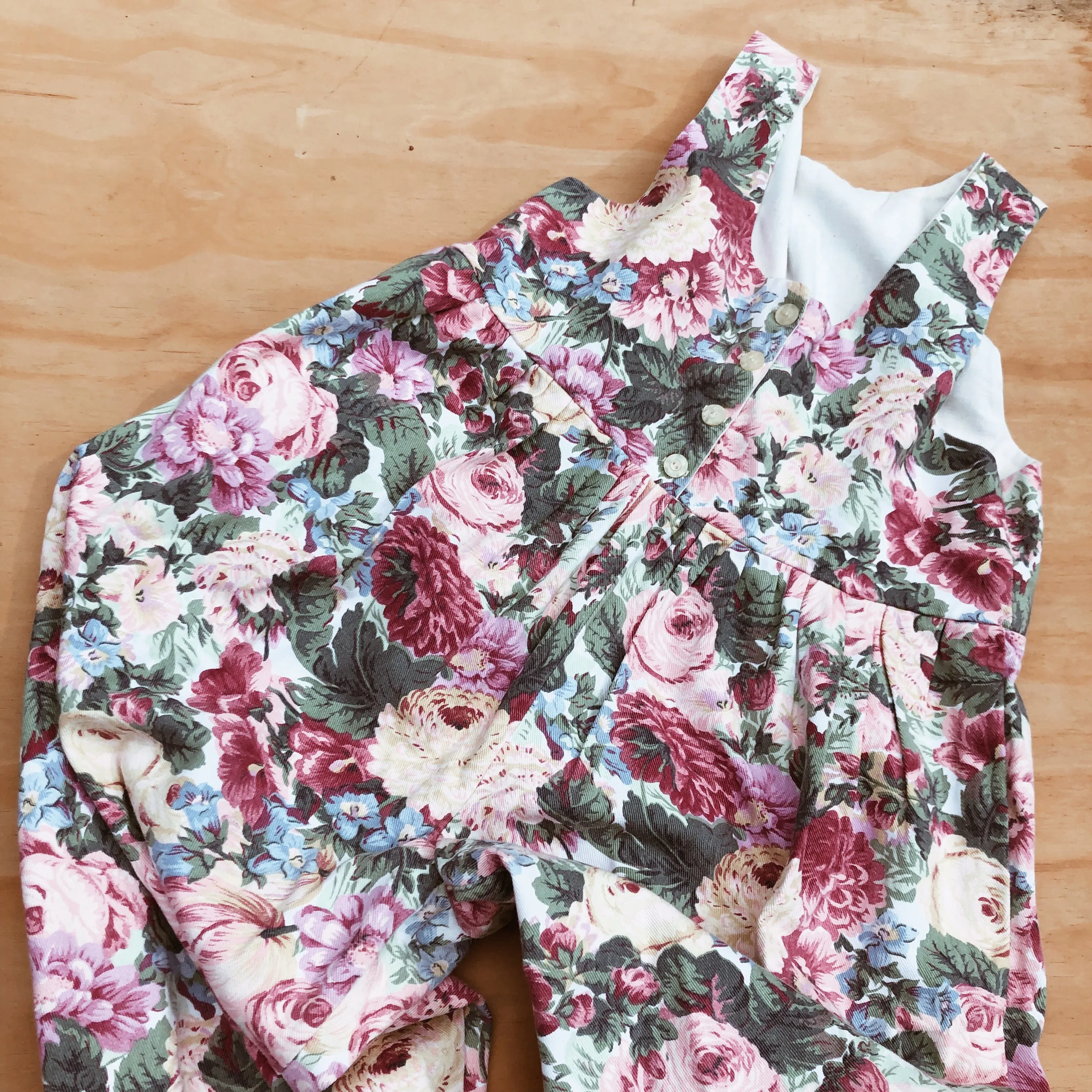 Vintage Floral Jumpsuit