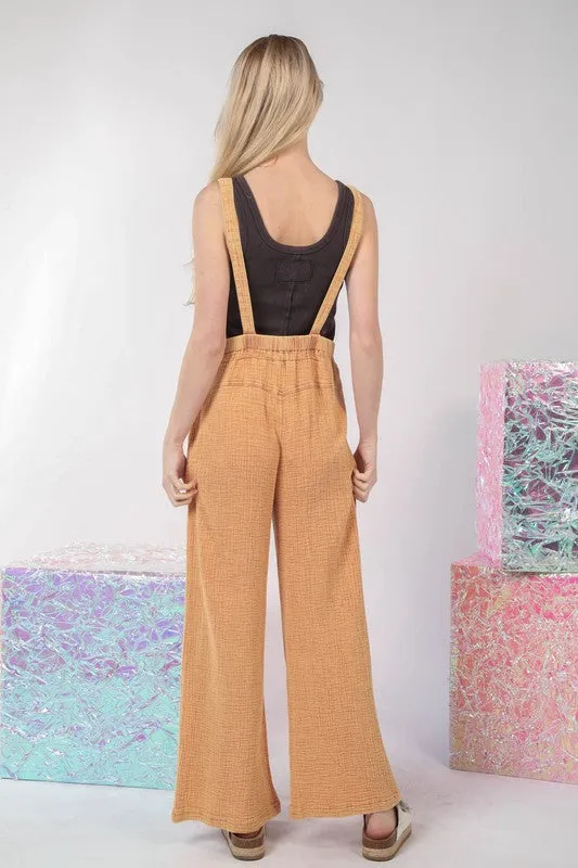 Washed Gauze Jumpsuit