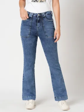 Women High-Rise Flare Jeans
