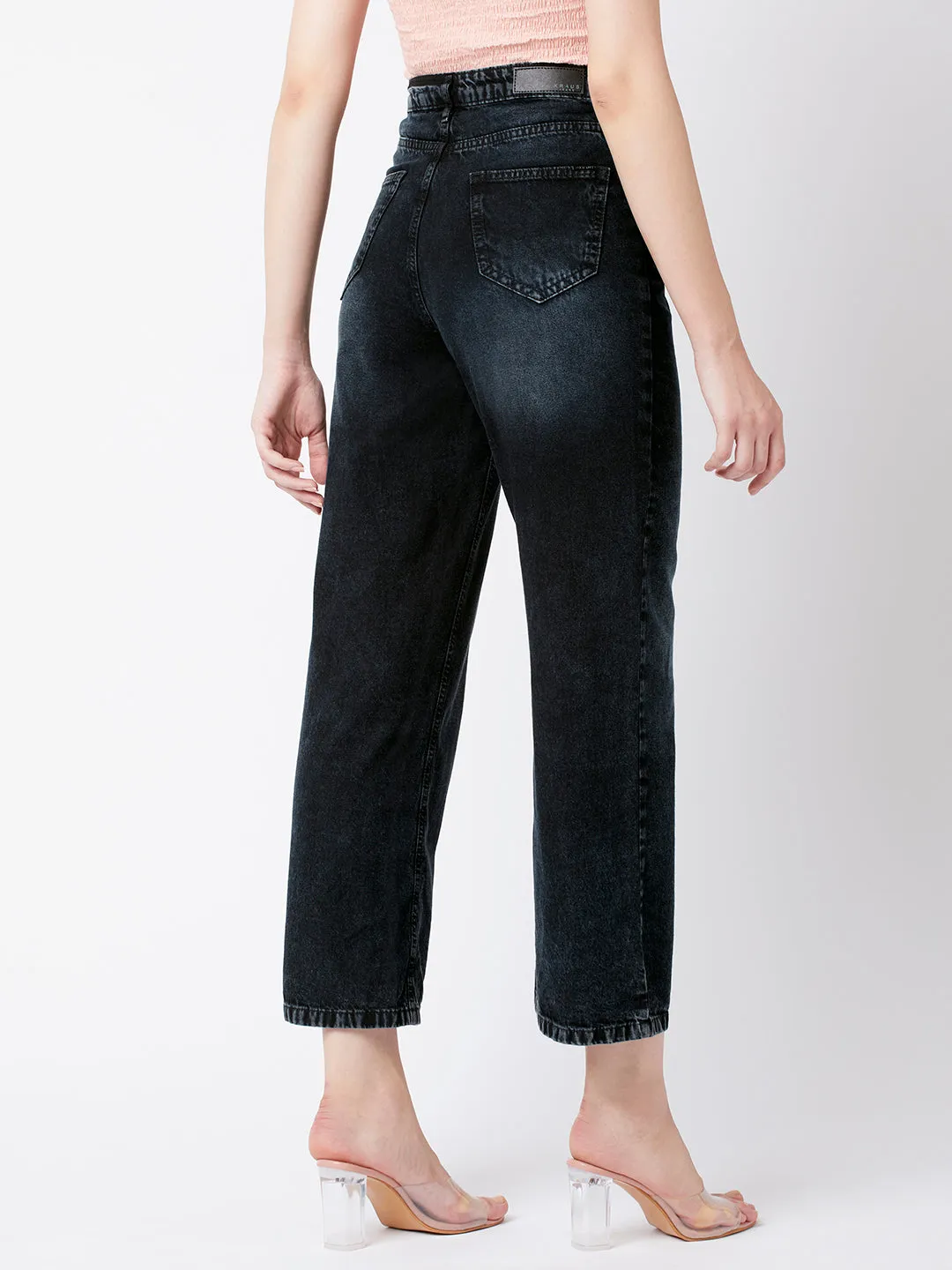 Women High-Rise Wide Leg Jeans