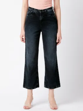 Women High-Rise Wide Leg Jeans