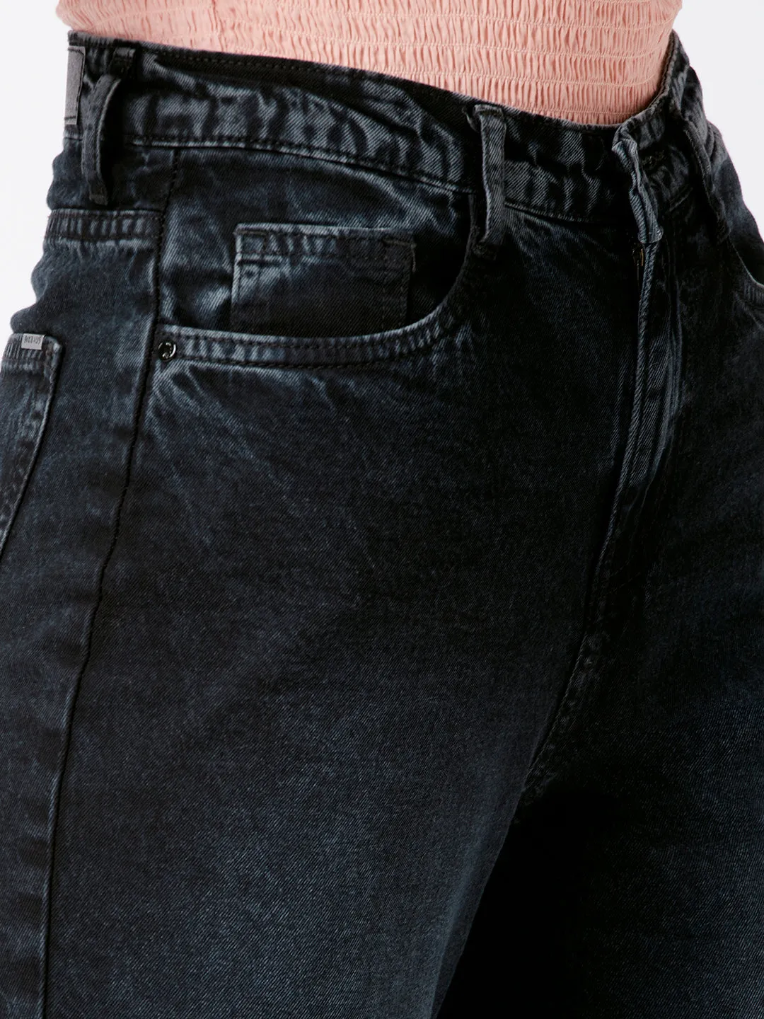 Women High-Rise Wide Leg Jeans