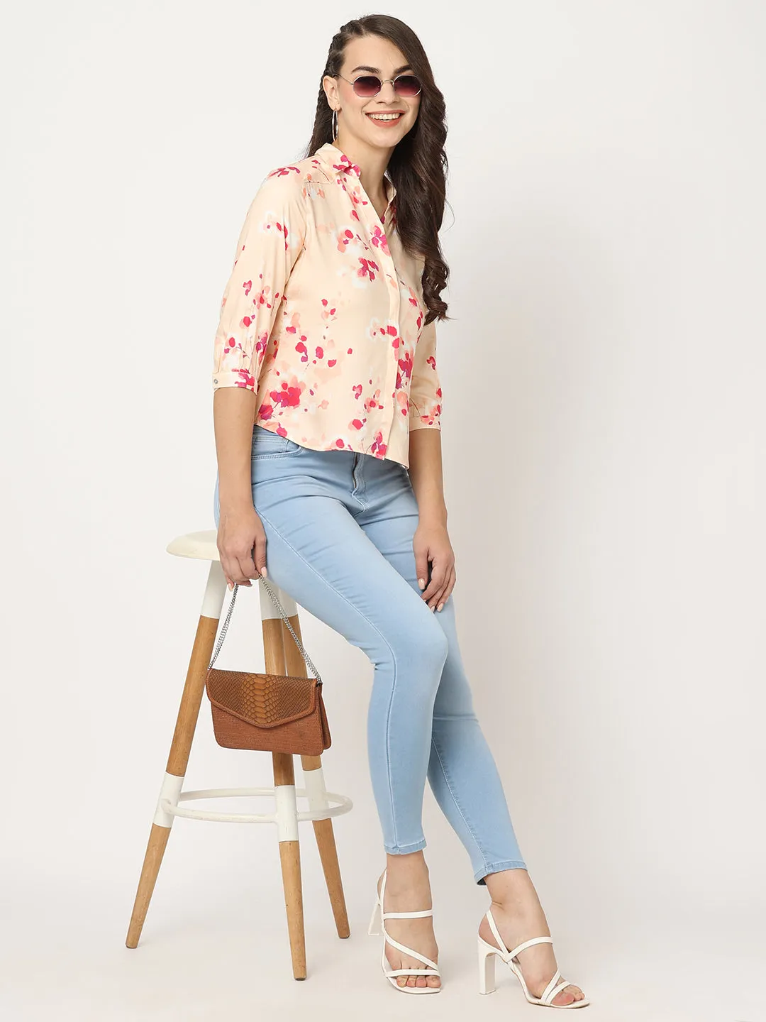 Women Sky High-Rise Skinny Fit Jeans